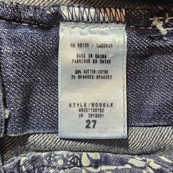 Guess Jeans - Foxy Flare With Peace Sign - Size 13M - 29x30.5 - Picture 12 of 12